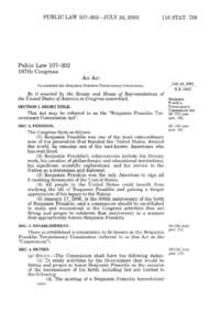 PUBLIC LAW[removed]—JULY 24, [removed]STAT. 739 Public Law[removed]107th Congress