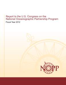 Report to the U.S. Congress on the National Oceanographic Partnership Program