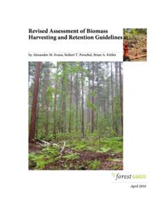 An Assessment of Biomass Harvesting Guidelines