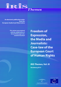 T hemes An electronic publication series from the European Audiovisual Observatory  This volume was prepared