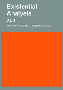 Existential Analysis 24.1 Journal of The Society for Existential Analysis
