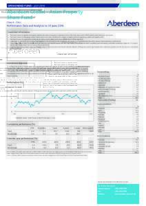 OPEN ENDED FUND – JULYAberdeen Global - Asian Property Share Fund Class A - 2 Acc