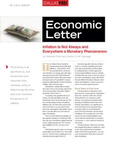 VOL. 9, NO. 6 • JUNE 2014­­  DALLASFED Economic Letter