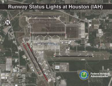 Runway Status Lights at Houston (IAH) N 
