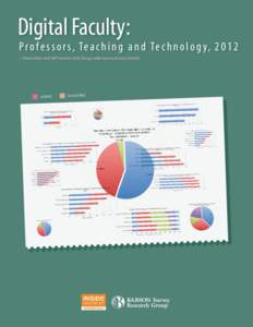 Digital Faculty, Professors, Teaching and Technology, 2012