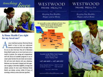 touching  lives WESTWOOD Home Health
