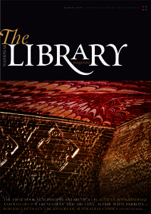 The National Library Magazine March 2009 Issue