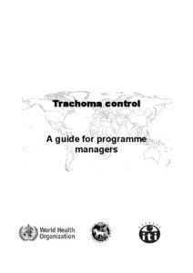 Trachoma control  A guide for programme