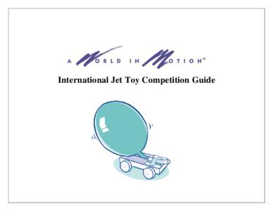 International Jet Toy Competition Guide  International JetToy Competition International JetToy Competition