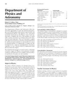 164  Physics and Astronomy BASIC AND APPLIED SCIENCES