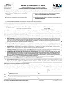 Form 4506-T (Rev. August 2014)