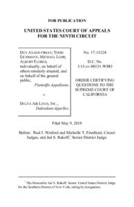 FOR PUBLICATION  UNITED STATES COURT OF APPEALS FOR THE NINTH CIRCUIT  DEV ANAND OMAN; TODD