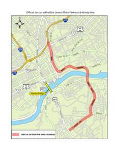 Henley Bridge_Official  Detour map