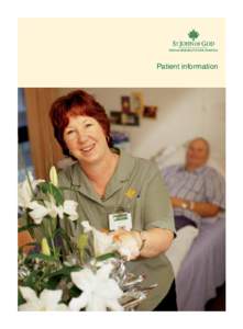Patient information  • Physiotherapists