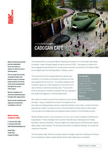 © Nex architecture  Architectural Competition CADOGAN CAFÉ Malcolm Reading Consultants