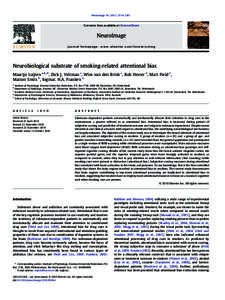NeuroImage[removed]–2381  Contents lists available at ScienceDirect NeuroImage j o u r n a l h o m e p a g e : w w w. e l s e v i e r. c o m / l o c a t e / y n i m g