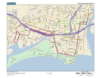 DeLorme Street Atlas USA® 2015  Data use subject to license. Scale 1 : 16,000