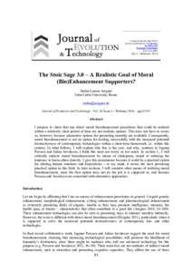 Ethics / Philosophy / Julian Savulescu / Meta-ethics / Morality / Moral development / Trolley problem / Character education / Vojin Raki / Moral psychology