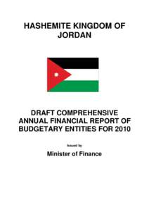 Notes to the Financial Statement for the Hashemith Kingdom of Jordan