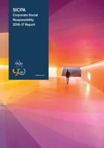 SICPA Corporate Social Responsibility 2016–17 Report  Enabling trust
