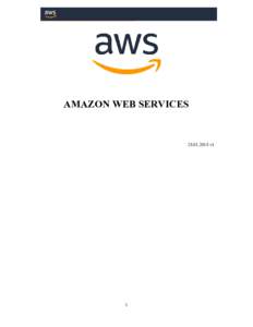 AMAZON WEB SERVICESv1 1