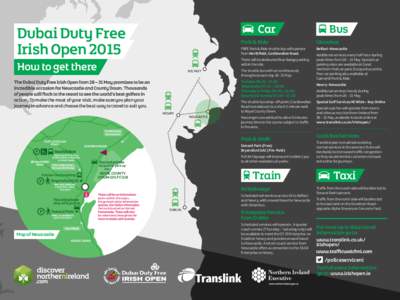 Car  Dubai Duty Free Irish Open 2015 BELFAST