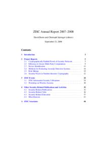 ZISC annual report[removed]
