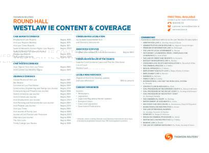 Contents_and_Coverage_Westlaw_IE (Web)