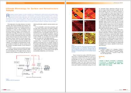 8 Instrumentation and Methodology  PF Activity Report 2008 #26 Ultimate Microscopy for Surface and Nanostructure Analysis
