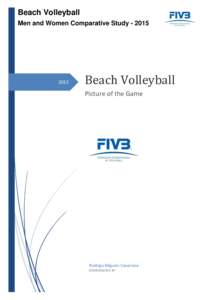 Beach Volleyball Men and Women Comparative StudyBeach Volleyball