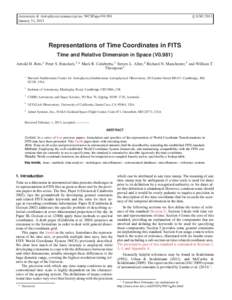 Time standard / Barycentric Coordinate Time / Geocentric Coordinate Time / Terrestrial Time / Coordinate time / Epoch / Julian day / Dynamical time scale / Floating point / Time scales / Measurement / Barycentric Dynamical Time