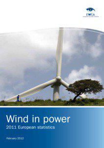 Wind in power 2011 European statistics February 2012