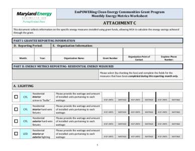 Microsoft Word[removed]EmPOWER Clean Energy Communities Reporting Form