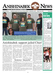 Volume 20 Issue 2  Published monthly by the Union of Ontario Indians - Anishinabek Nation Single Copy: $2.00