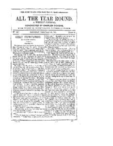 il ALL THE YEAR ROUND. I A WEEKLY JOURNAL.  CONDUCTED BY CHARLES DICKENS,