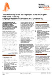 Microsoft Word - AGE Employer Fact Sheet v15