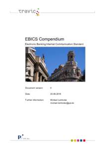 EBICS Compendium Electronic Banking Internet Communication Standard Document version:  5