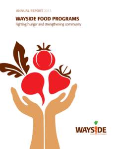 Wayside Report Cover outlines