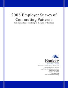 Microsoft Word[removed]Employer Survey of Commuting Patterns