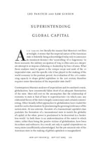 Superintending Global Capital