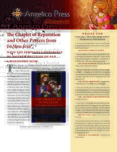“Informative, thought-provoking, witty, and irresistibly readable”   — STEPHEN M. BARR The Chaplet of Reparation and Other Prayers from In Sinu Jesu