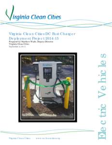 Virginia Clean Cities DC Fast Charger Deployment ProjectVirginia Clean Cities  ·