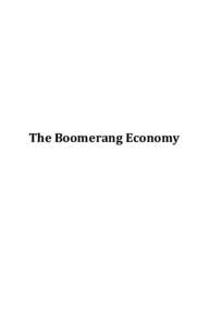 Boomerang economies: why British offshored manufacturers are returning home and how to encourage this further