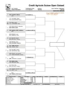 Credit Agricole Suisse Open Gstaad STATUS 1 2