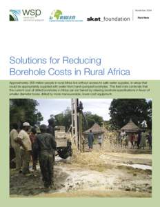 Solutions for Reducing Borehole Costs (SKAT)