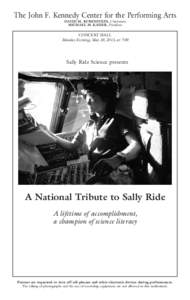 Twyla Tharp / Tharp / United States Astronaut Hall of Fame / Transport / Spaceflight / Sally Ride / Florida / Sally