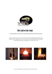 The Call of the Soul An introduction to the work of the Silent Eye School of Consciousness Have you wanted to wake up to a world in which you feel you really belong? A world where your experience of life makes perfect se