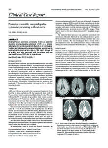 282  THE NATIONAL MEDICAL JOURNAL OF INDIA VOL. 26, NO. 5, 2013