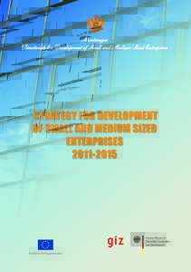 Montenegro Directorate for Development of Small and Medium Sized Enterprises STRATEGY FOR DEVELOPMENT OF SMALL AND MEDIUM SIZED ENTERPRISES