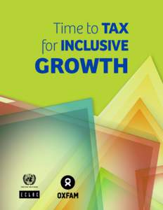 Time to TAX for INCLUSIVE GROWTH  Time to TAX